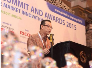 Asian Agri Managing Director Mr Kelvin Tio at the Summit