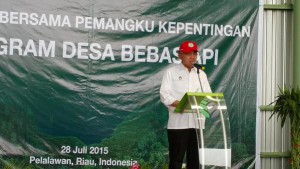 Riau Governor A Rachman - Prevention is key. We commend APRIL for initiating this programme