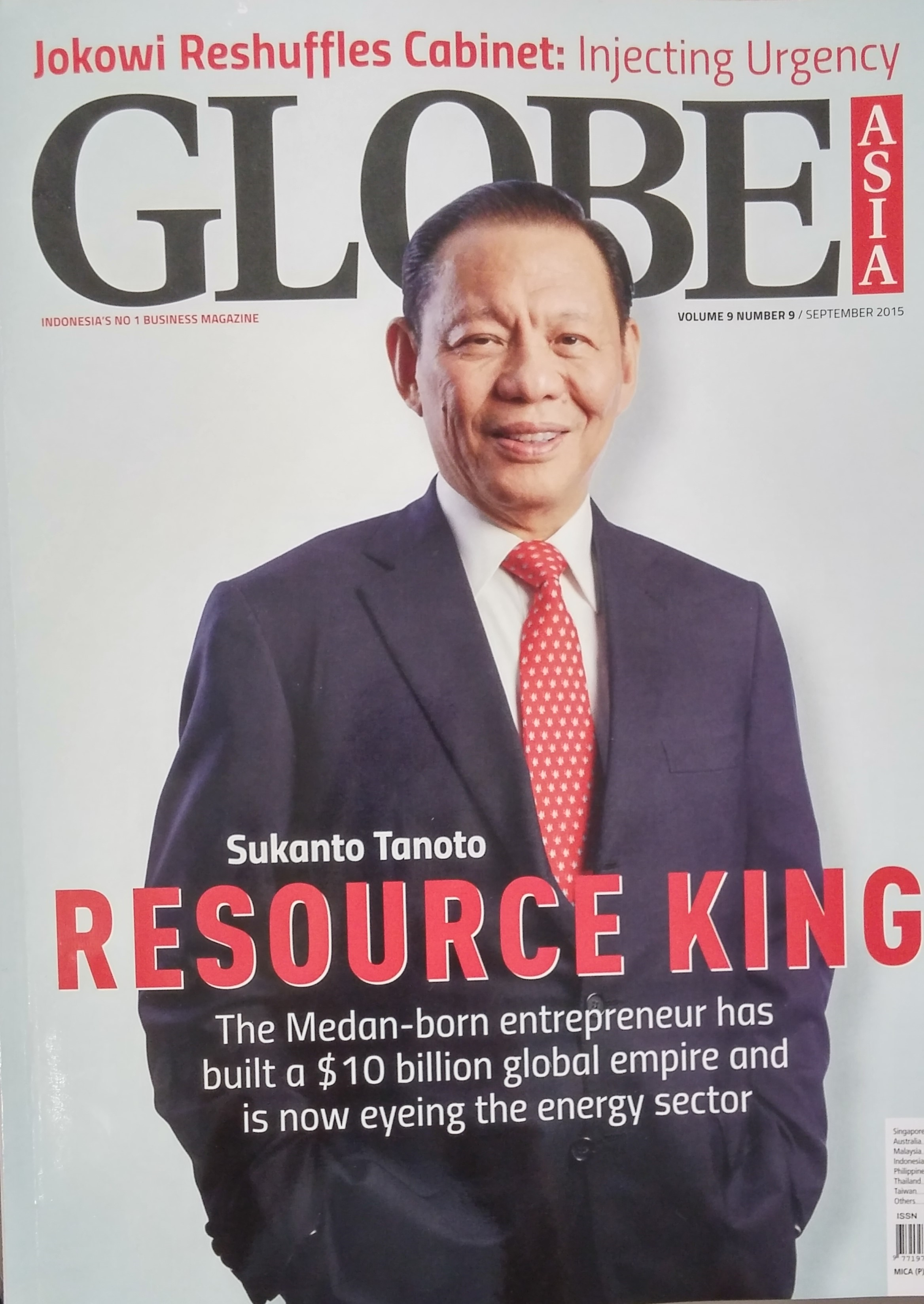 Sukanto Tanoto - The Resource King is a man who has walked the ground and led on the ground