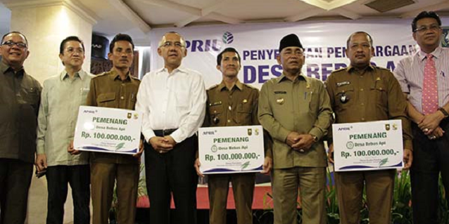 APRIL honours fire-free villages with awards