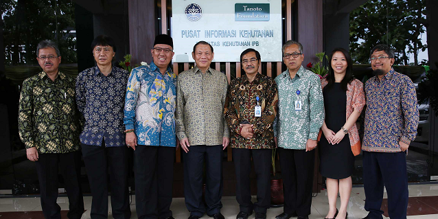 Tanoto Forestry Information Center TFIC opens in Bogor