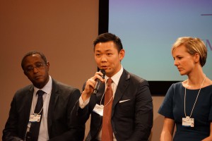 RGE Director Anderson Tanoto shares RGE companies' practices that resonate with the circular economy system, in a panel discussion at the World Economic Forum in Davos 2016.