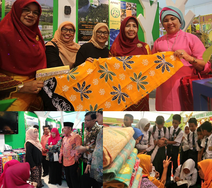 APRIL RAPP Pelalawan Expo 2016 Batik collage