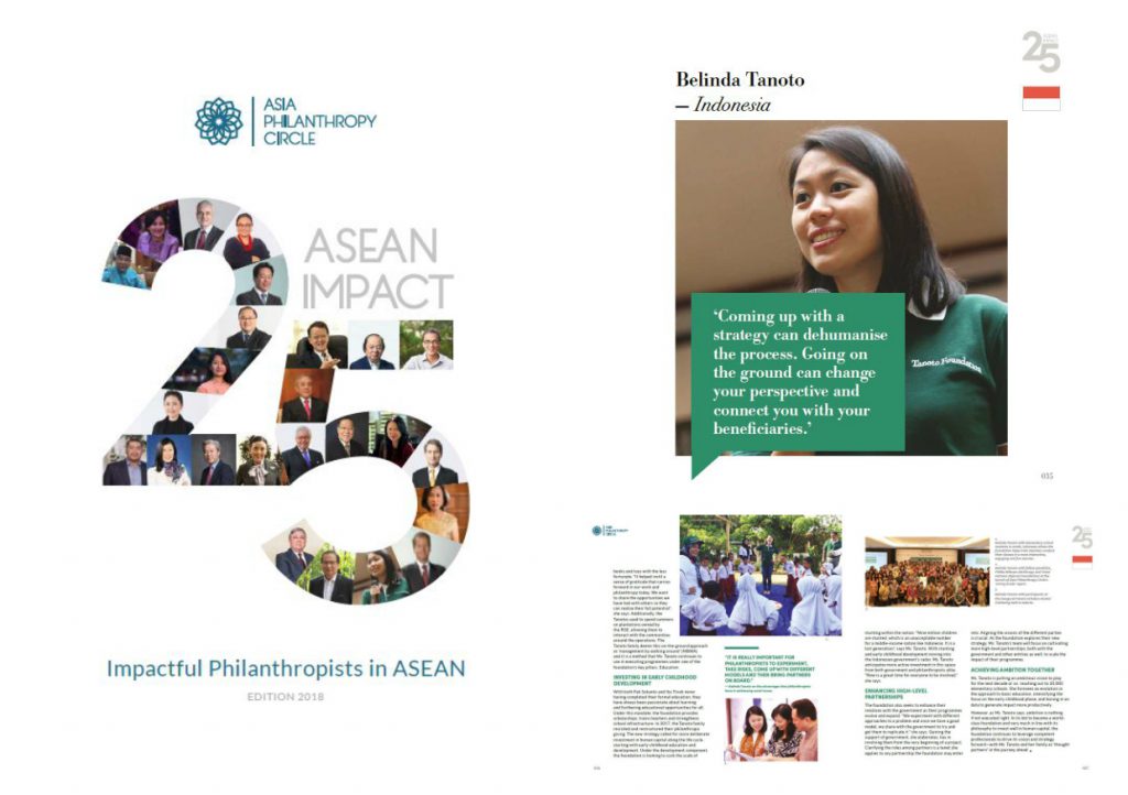 ASEAN Impact 25 philanthropy Belinda Tanoto