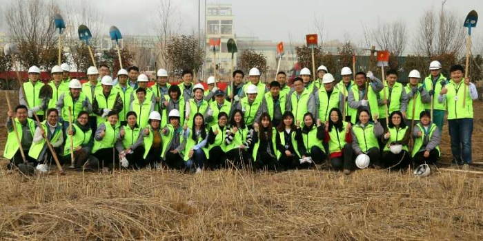 Asia Symbol Organises Tree-Planting Activity in Shandong Mill