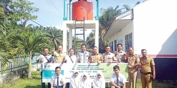 Asian Agri Builds Water Tower For School