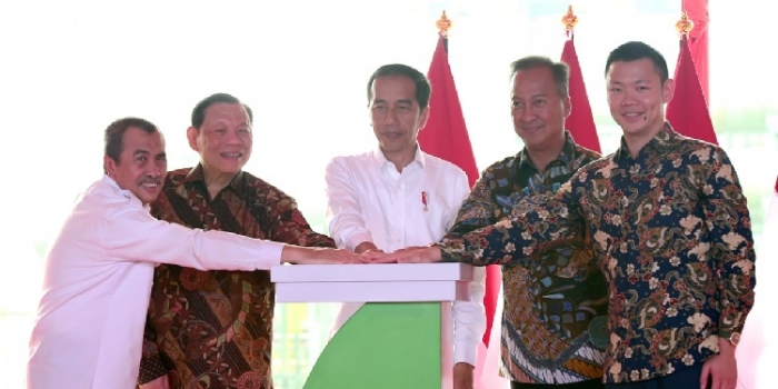 Asia Pacific Rayon Inaugurated by President Joko Widodo