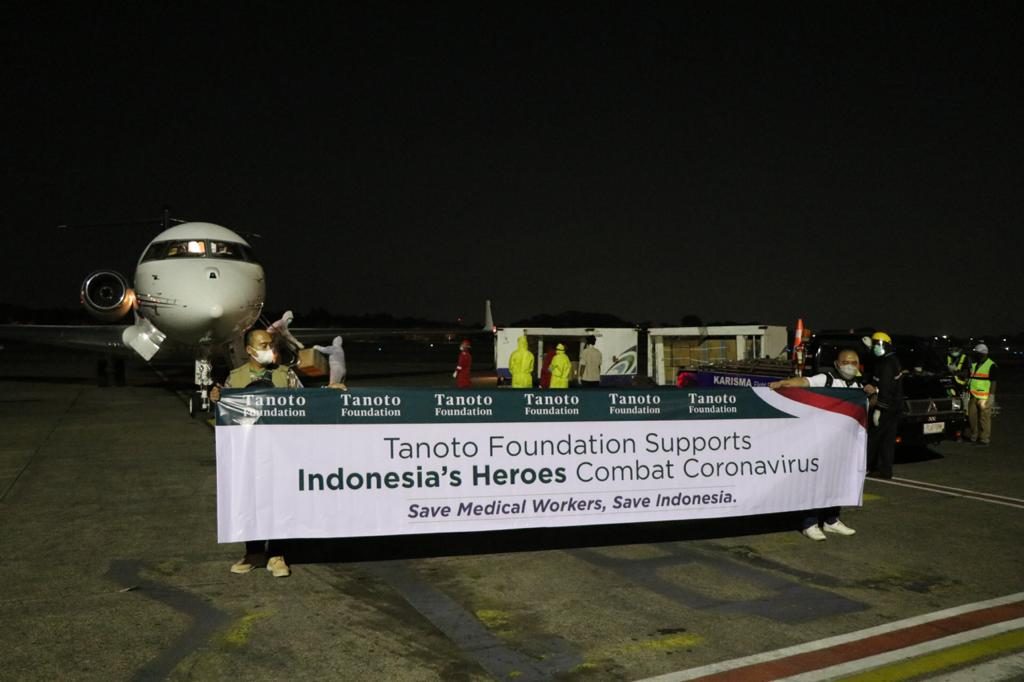 Tanoto Foundation COVID-19 mask donations to support healthcare professionals