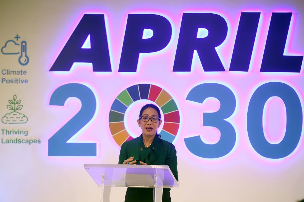 APRIL Group Sustainability Director Lucita Jasmin APRIL2030