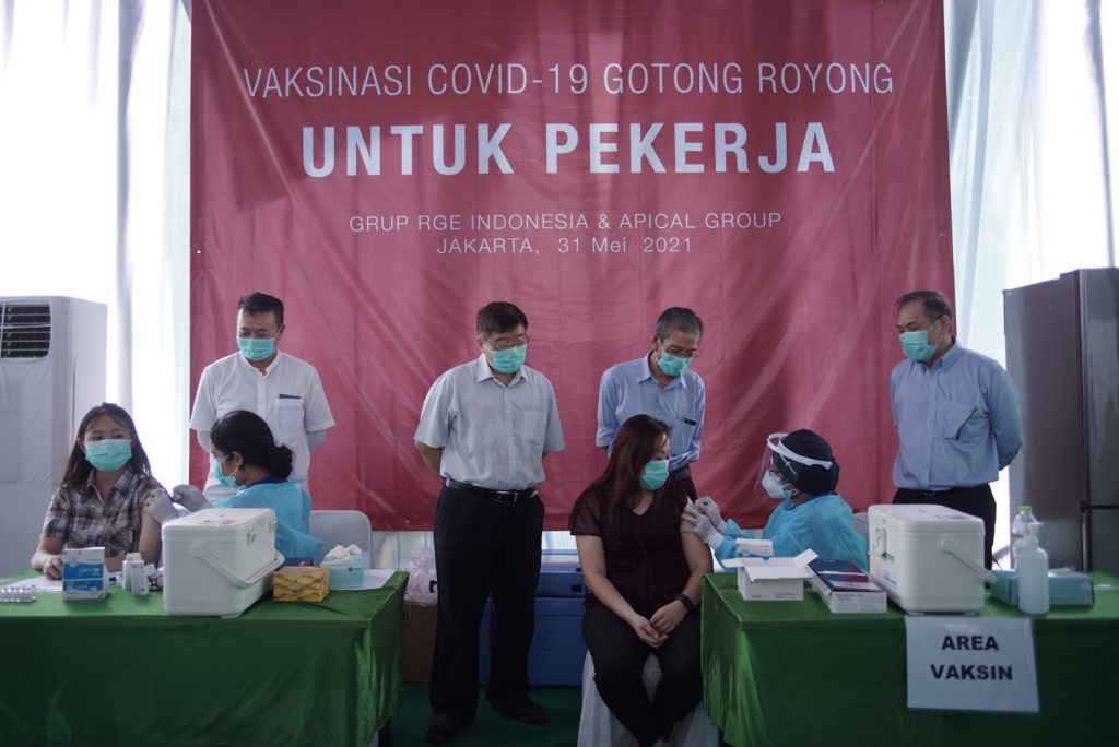 Apical Group Marunda Gotong Royong Vaccination Indonesia
