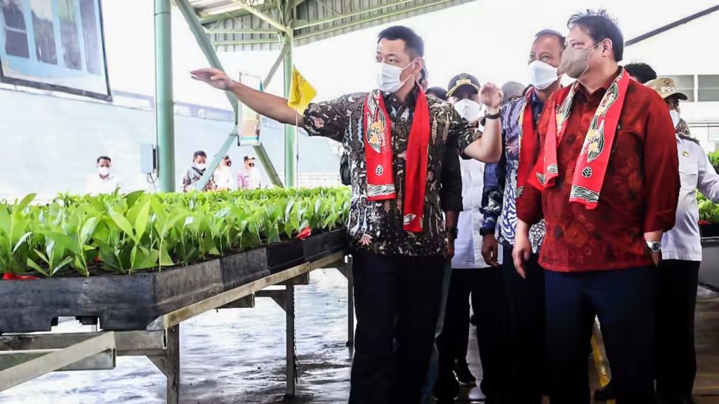 Anderson Tanoto Airlangga Hartoto visit APRIL nursery