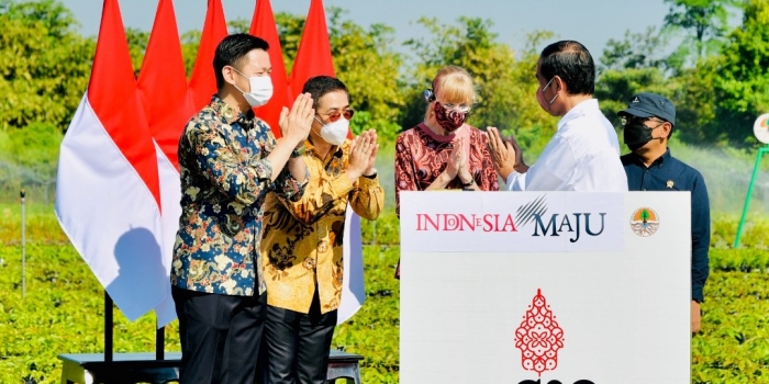 President Joko Widodo inaugurates Rumpin Modern Nursery in Indonesia, set up in partnership with APRIL Group