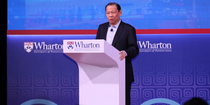 Tanoto Foundation and RGE Support Wharton Global Forum