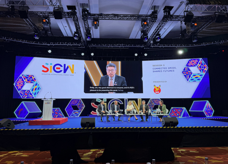 RGE's Global Head of Renewable Energy William Goh attends SIEW
