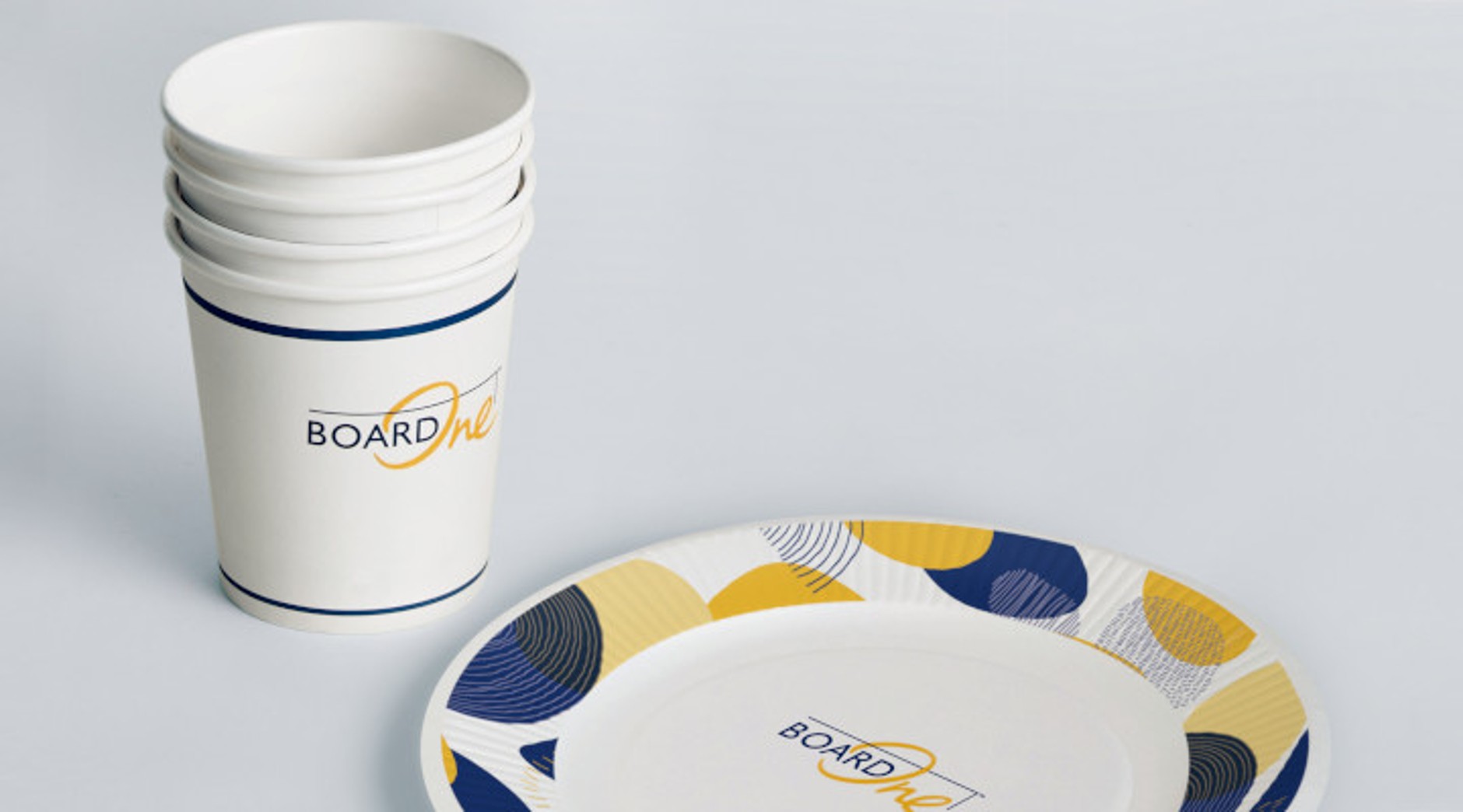 BoardOne’s cupstock and platestock are designed for direct contact with food.